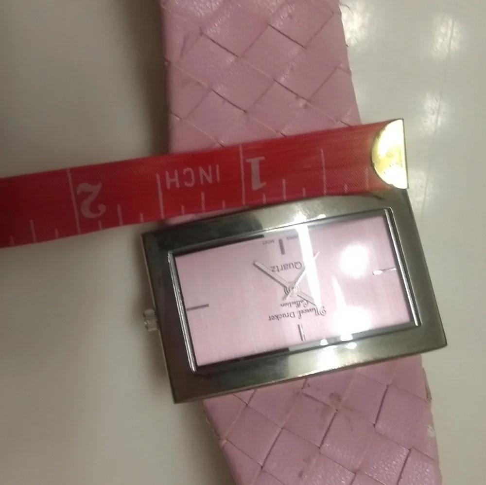 Marcel Drucker Collection pink designer watch *3/$30 Sale*